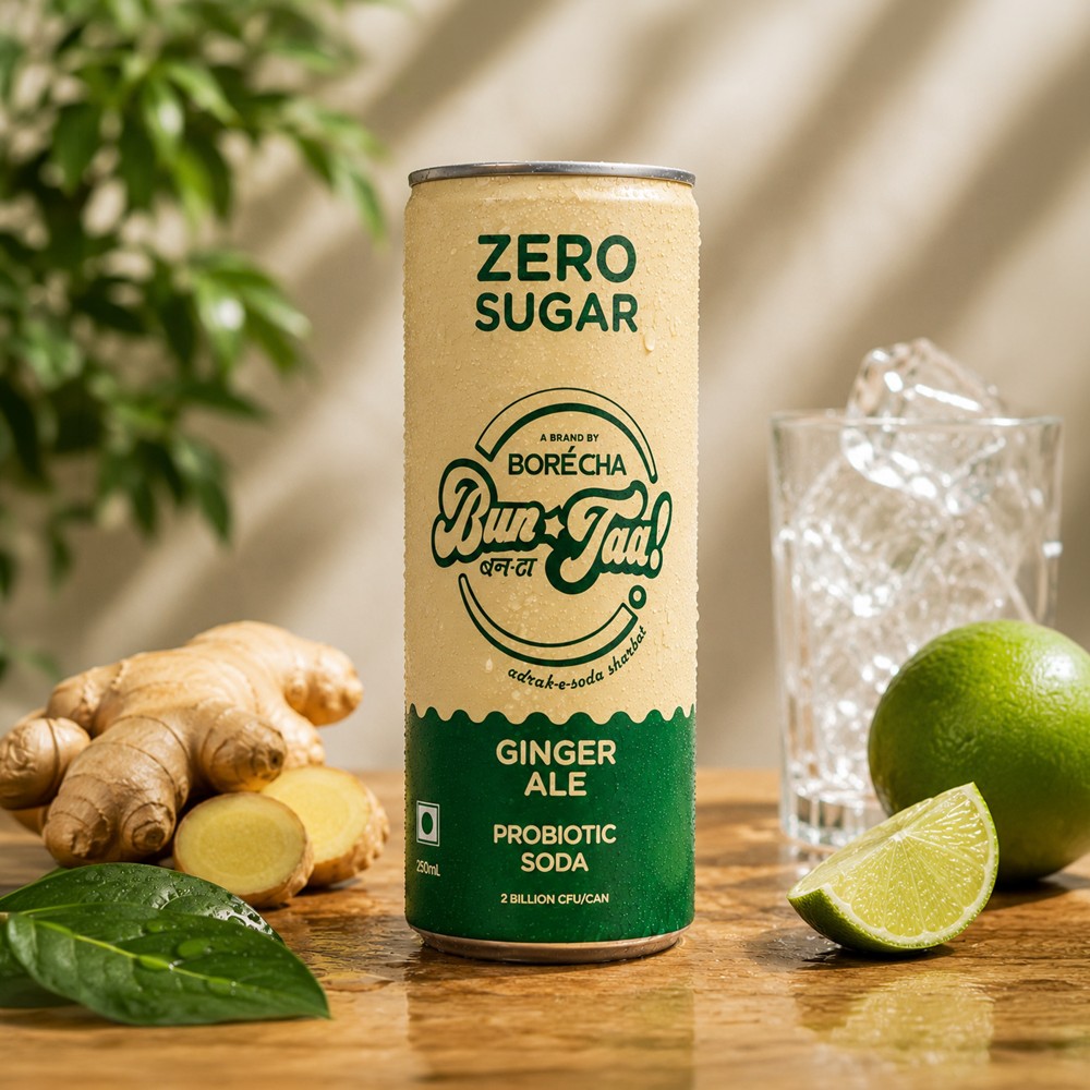 Borecha Ginger Ale Sparkling Iced Tea