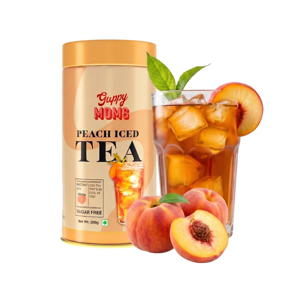 Guppy Mom's Sugar Free Peach Ice Tea Premix