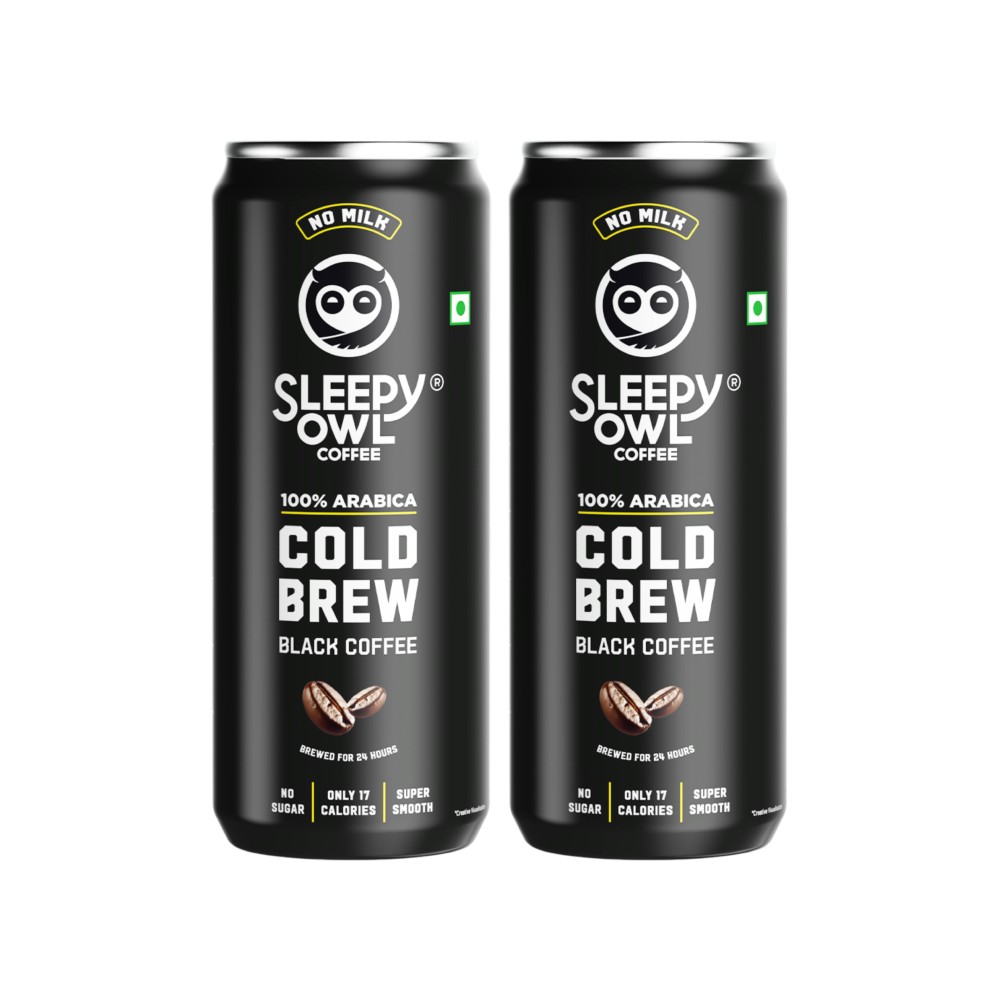 Sleepy Owl Black Cold Brew Coffee