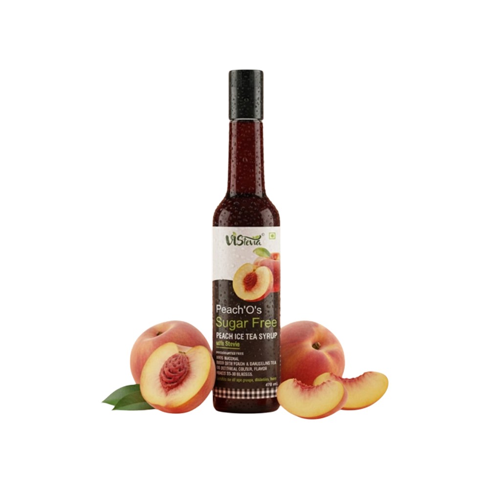 Vistevia Peach Iced Tea Syrup