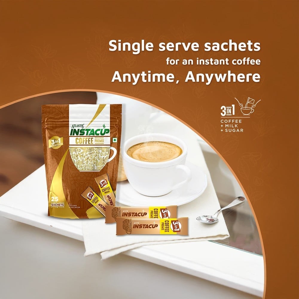 Atlantis Instacup 3-in-1 Coffee Premix