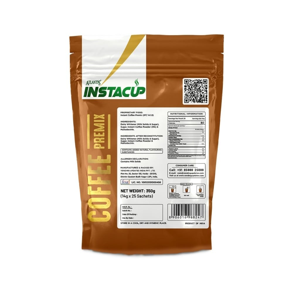 Atlantis Instacup 3-in-1 Coffee Premix