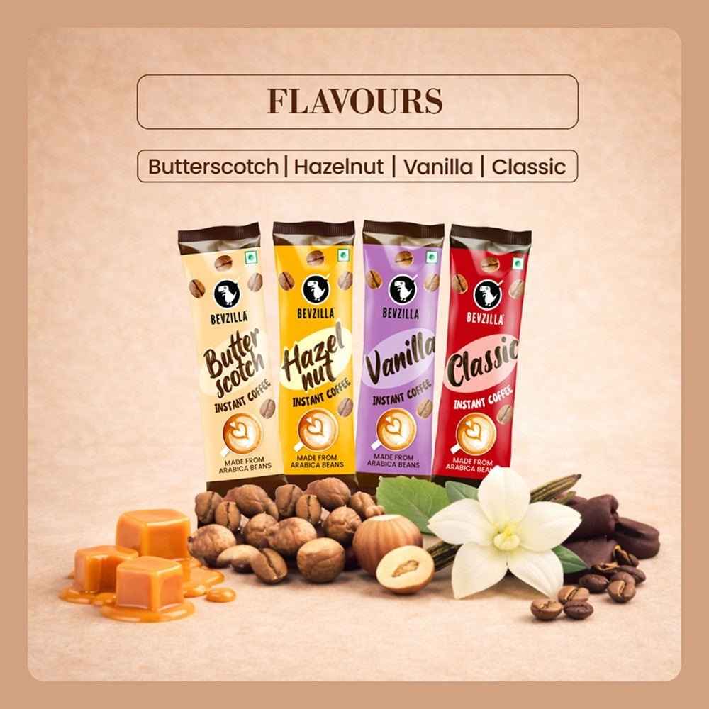 Bevzilla Assorted Instant Coffee Sachets