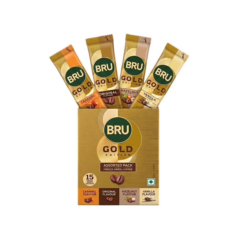 Bru Gold Flavoured Coffee Sachets