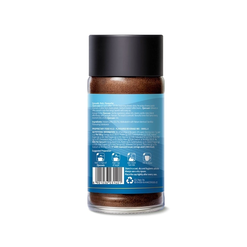 Continental Speciale Vanilla Flavoured Instant Coffee
