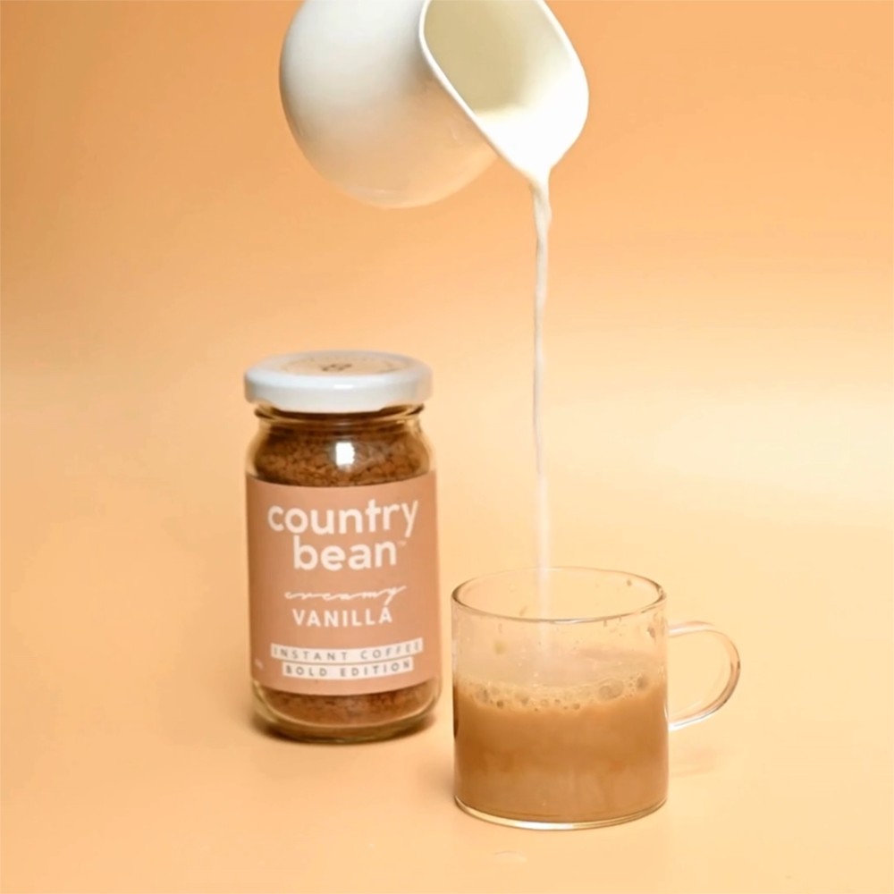 Country Bean Vanilla Flavoured Coffee
