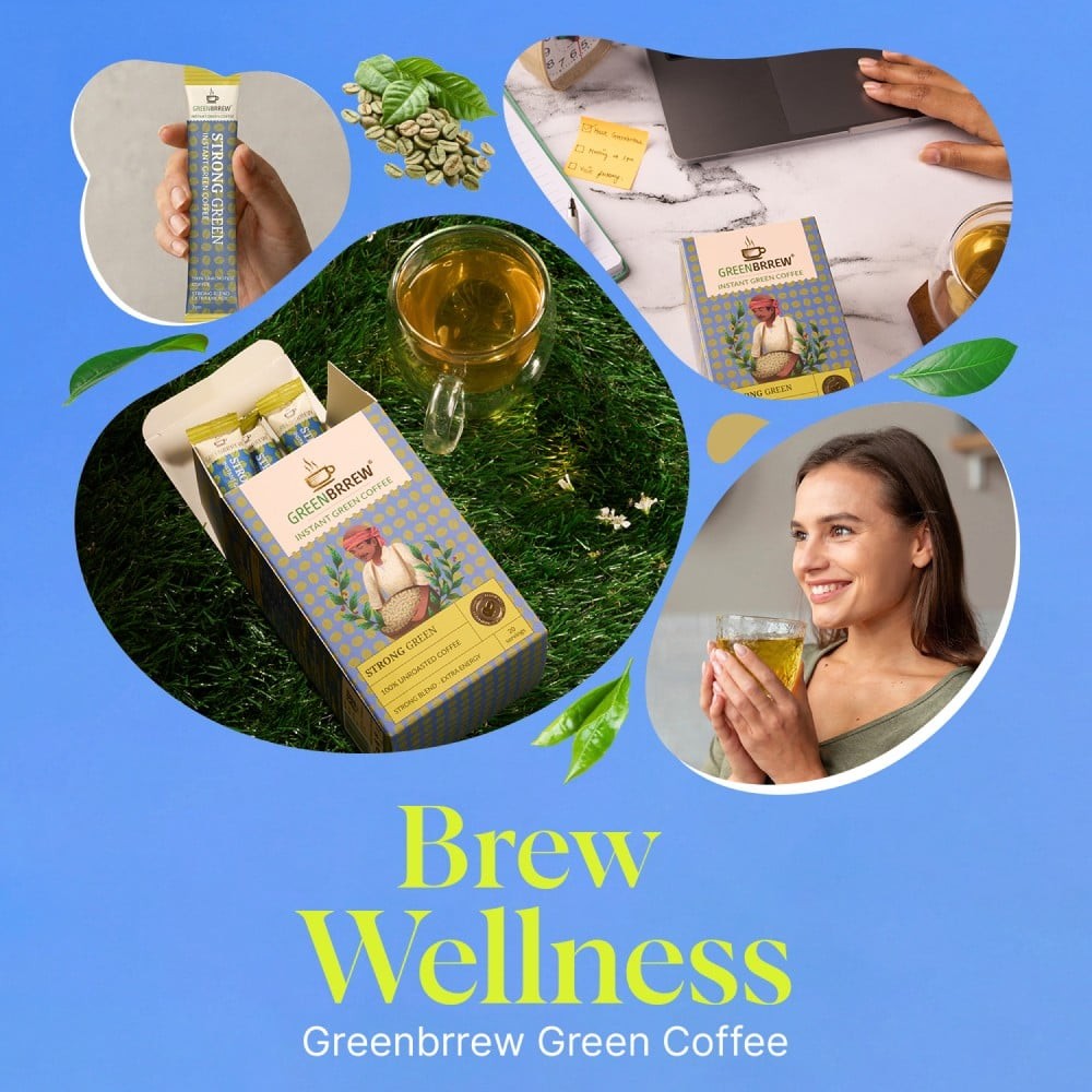 Greenbrrew Strong Green Instant Coffee