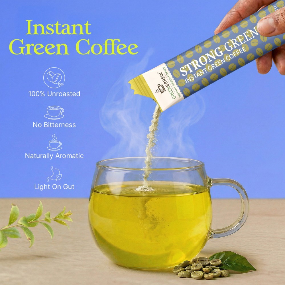 Greenbrrew Strong Green Instant Coffee