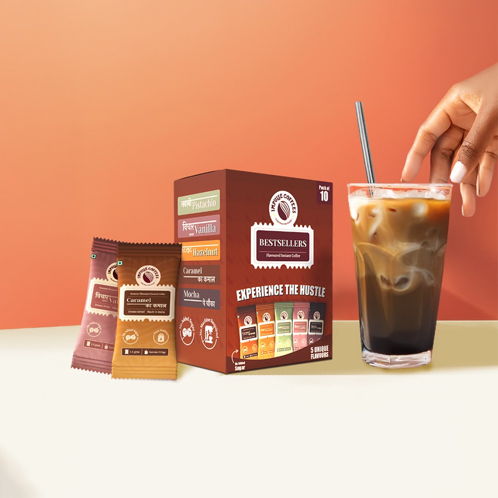 Impulse coffees Bestsellers Flavour Instant Coffee