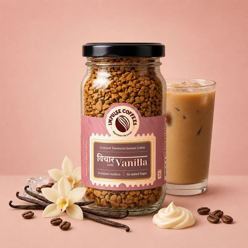 Impulse coffees Vanilla Instant Coffee