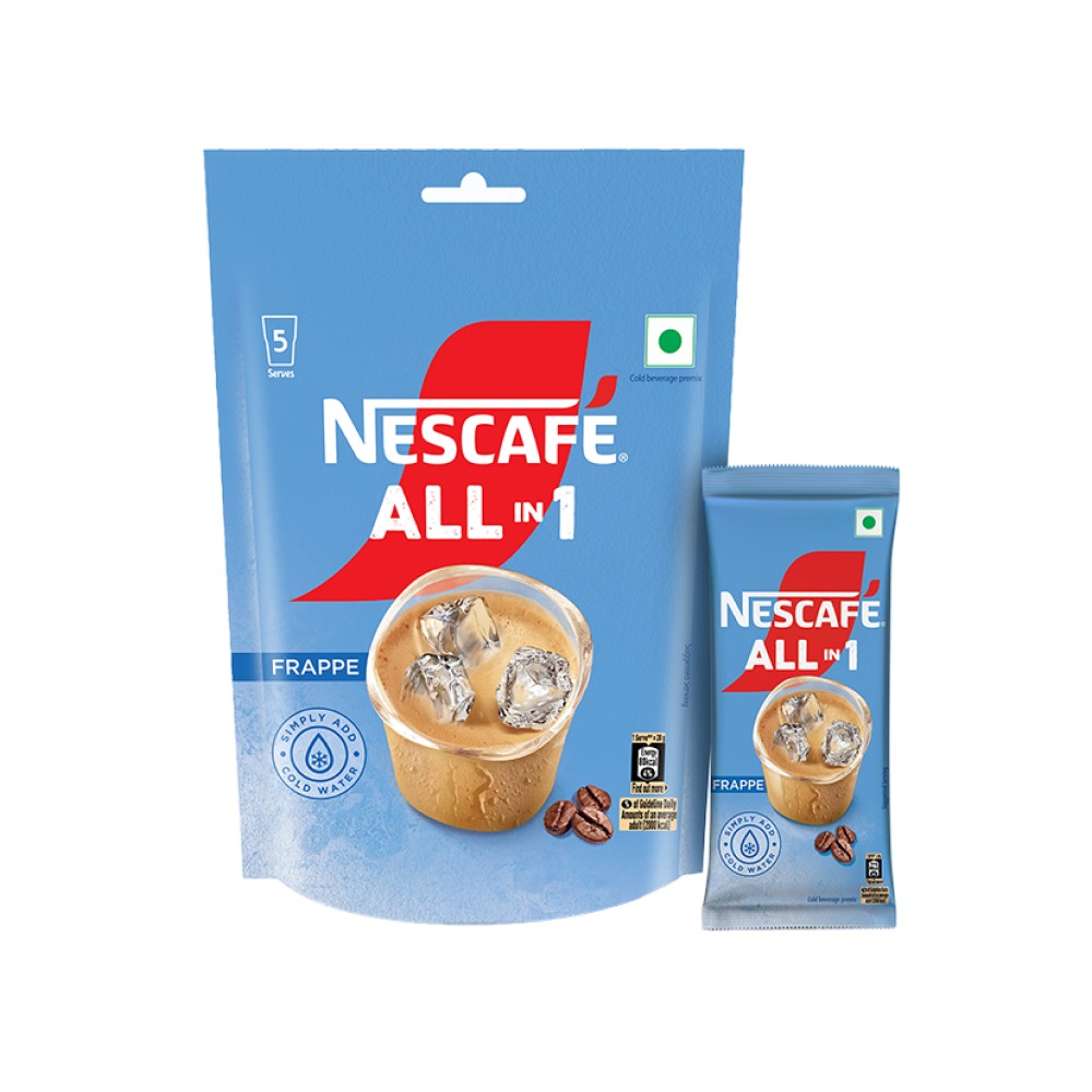 Nescafe All in 1 Frappe Instant Cold Coffee Premix Sachets