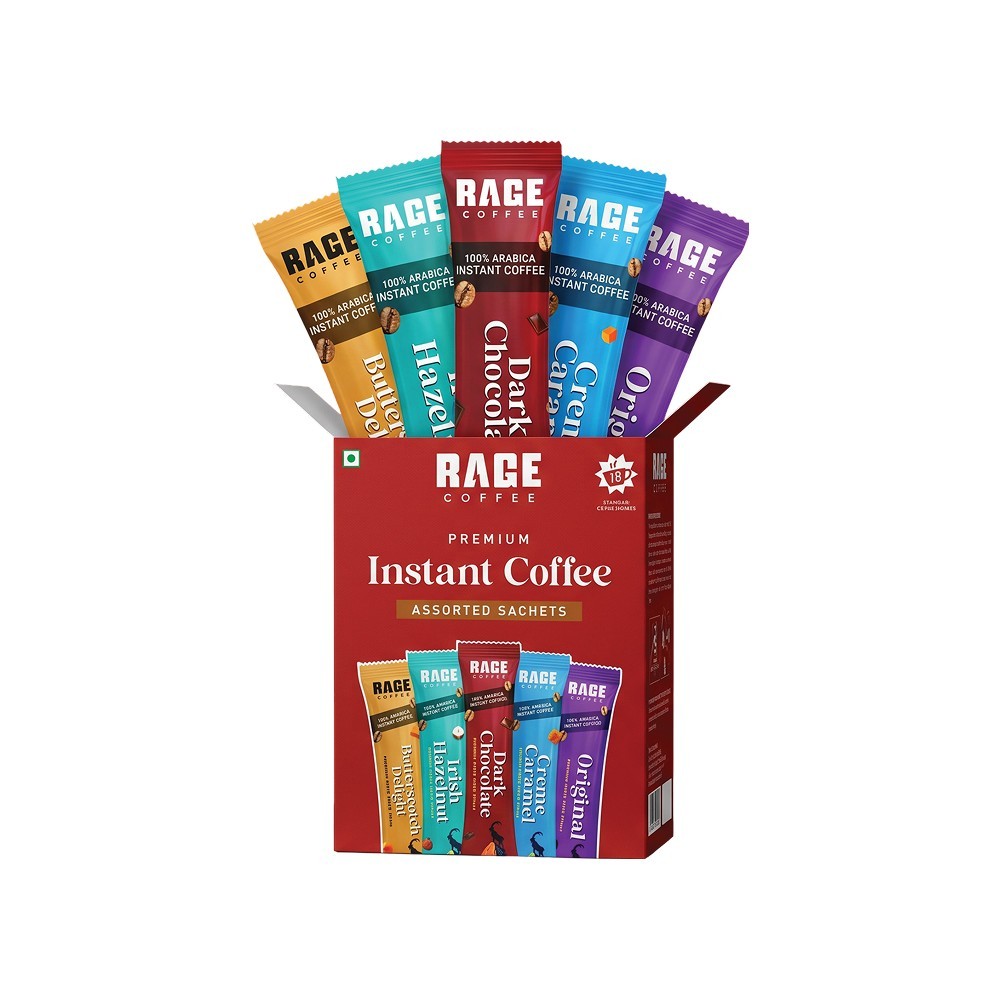 Rage Coffee Assorted Freeze Dried Instant Coffee