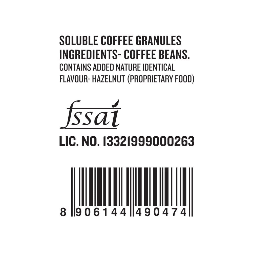 Sleepy Owl Hazelnut 100% Arabica Instant Flavoured Coffee