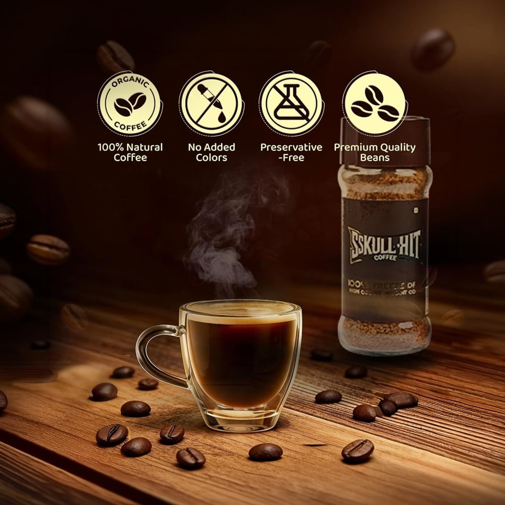 Sskullhit Freeze Dried Instant Coffee