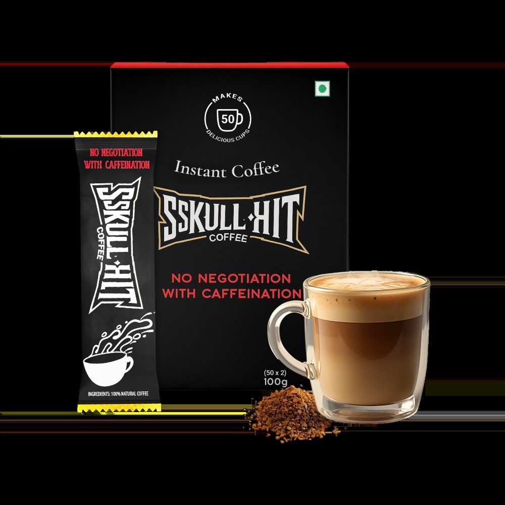 Sskullhit Instant Coffee Powder Sachets