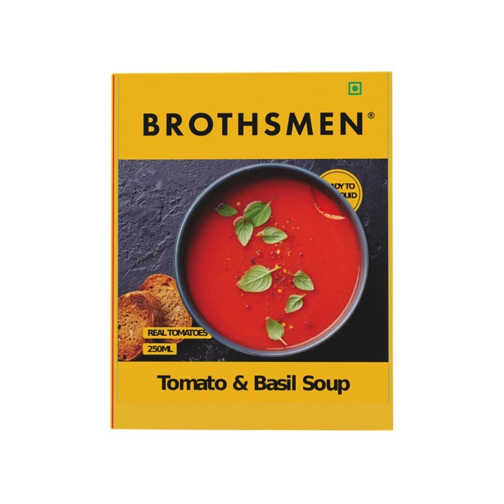 Brothsmen Tomato Basil Soup - Ready To Eat