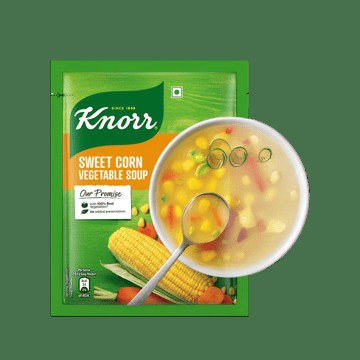Knorr Classic Sweet Corn Vegetable Soup with No Added Preservatives