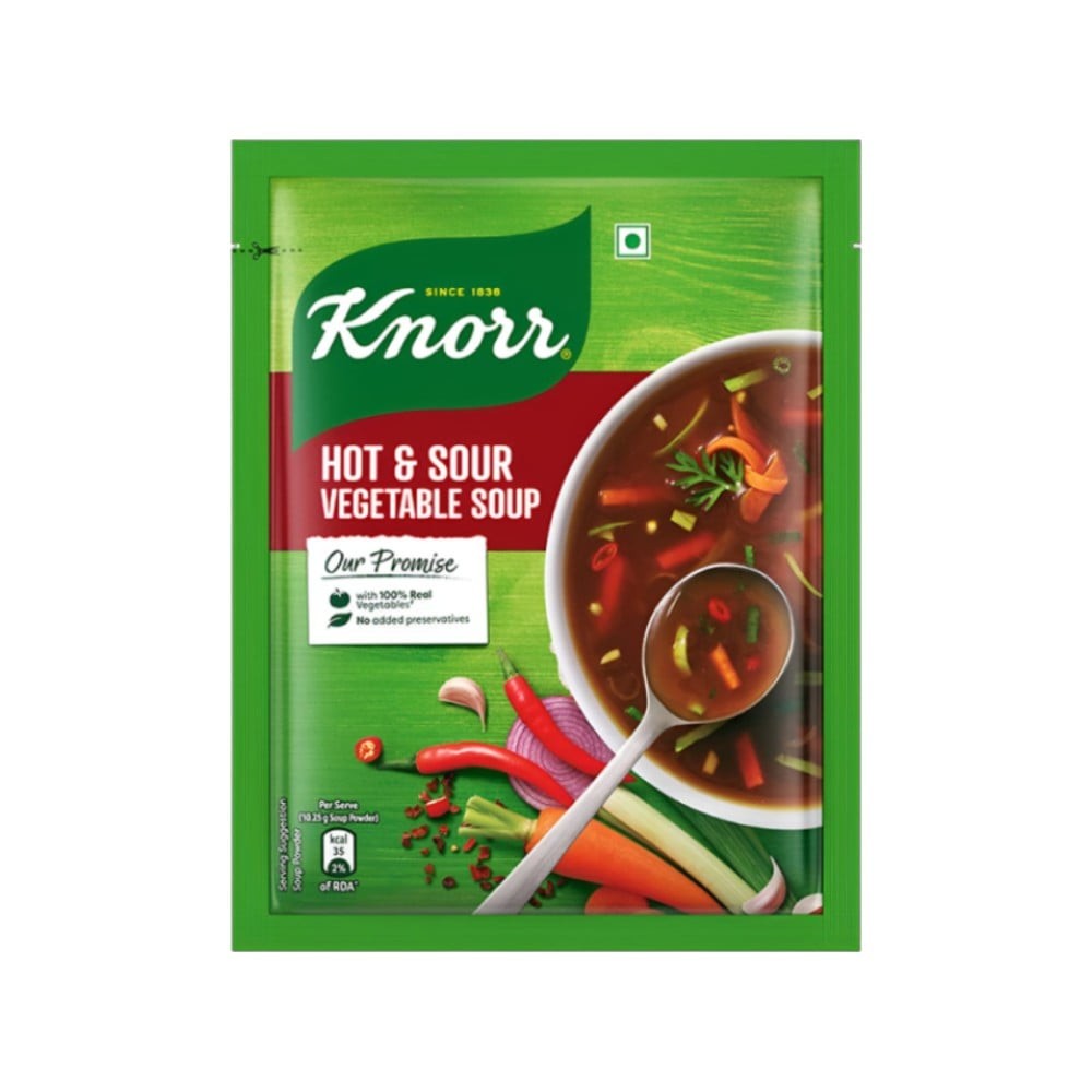 Knorr Hot & Sour Vegetable Soup with No Added Preservatives