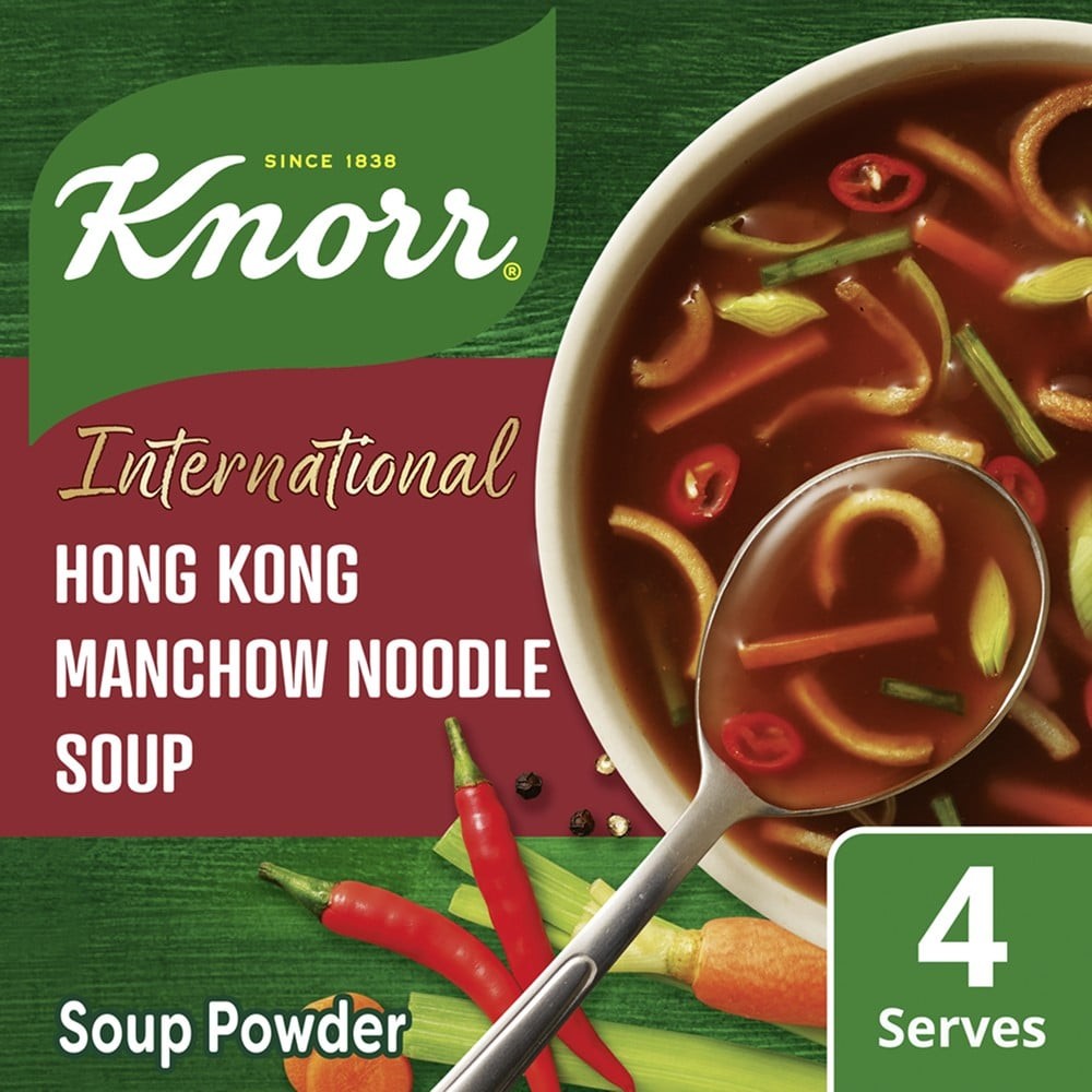 Knorr International Hong Kong Manchow Noodle Soup with No Added Preservatives