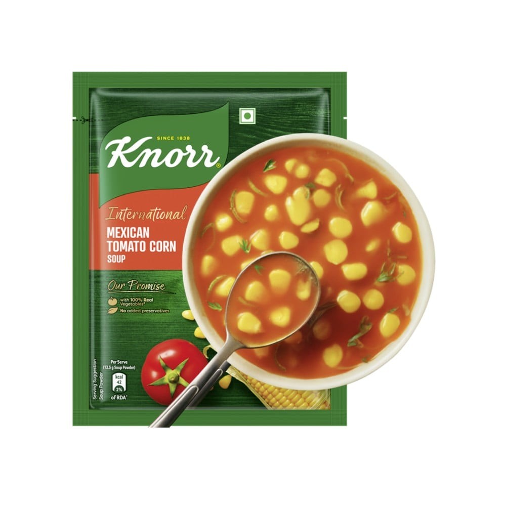 Knorr International Mexican Tomato Corn Soup with No Added Preservatives
