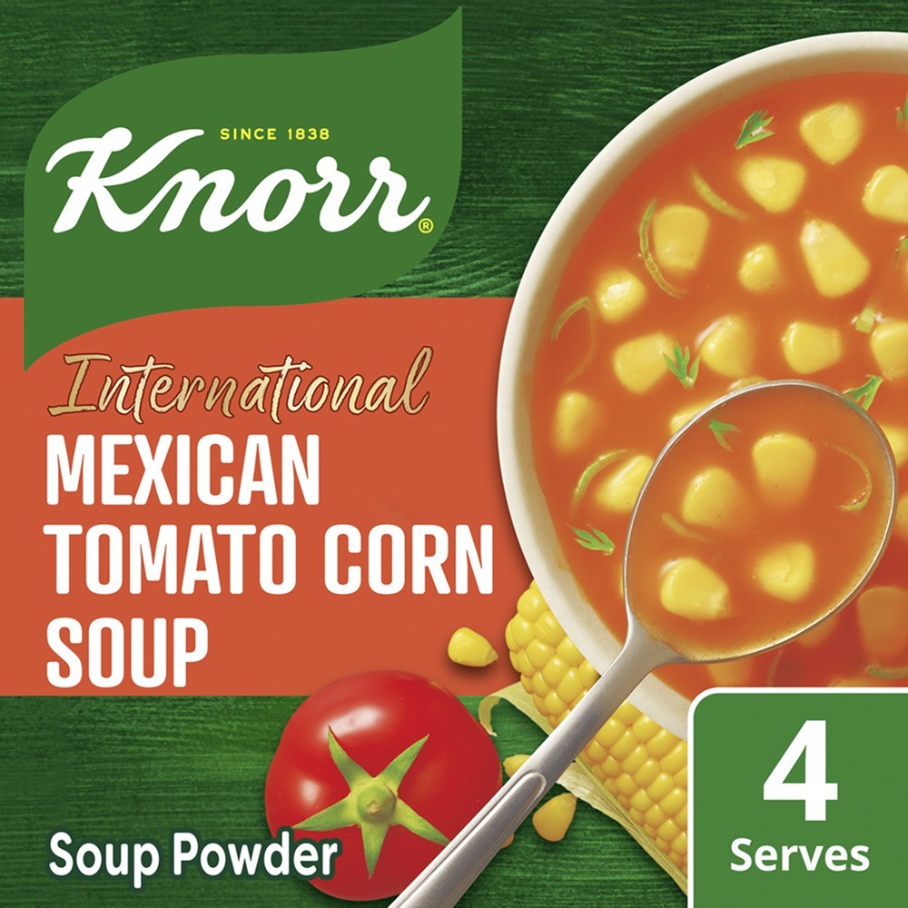 Knorr International Mexican Tomato Corn Soup with No Added Preservatives