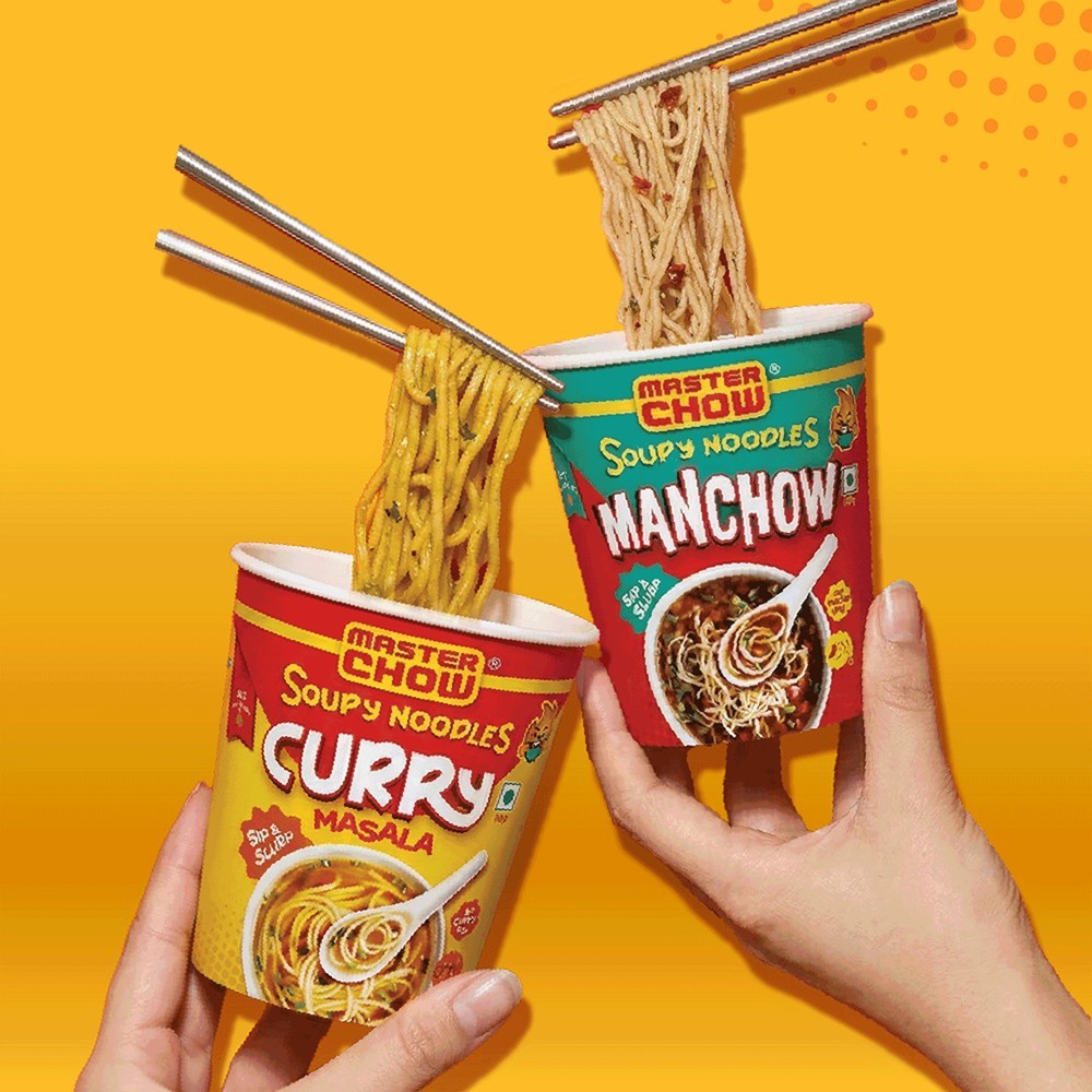 MasterChow Soupy Manchow Instant Cup Noodles