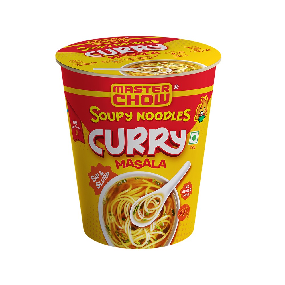 MasterChow Spicy Soupy Curry Cup Noodles
