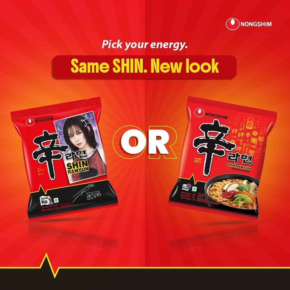 Nongshim Shin Ramyun Spicy Flavoured Instant Noodles