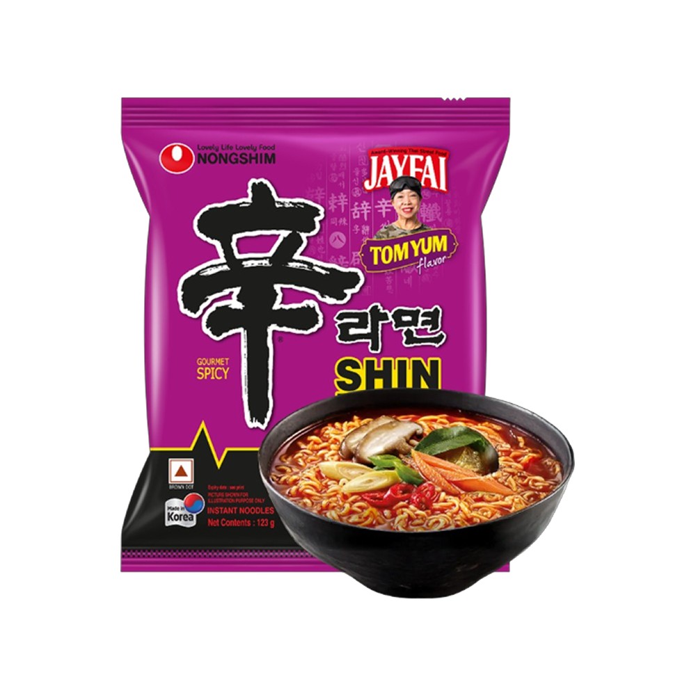 Nongshim Shin Ramyun, TomYum Flavoured Instant Noodles