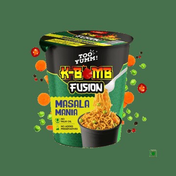 Too Yumm Fusion Masala Instant Cup Noodles
