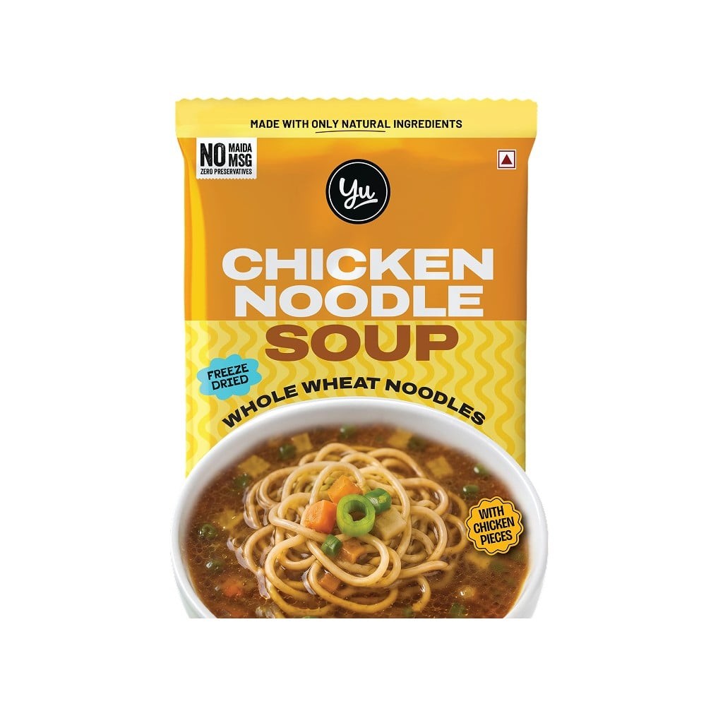 Yu Chicken Instant Noodles Soup (Whole Wheat)
