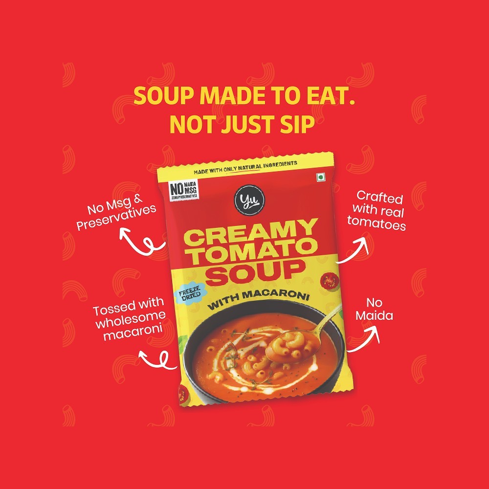 Yu Creamy Tomato Soup with Macaroni