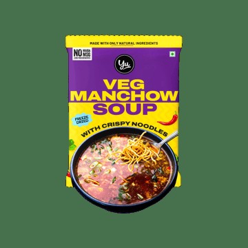 Yu Veg Manchow Soup with Crispy Noodles (Whole Wheat)