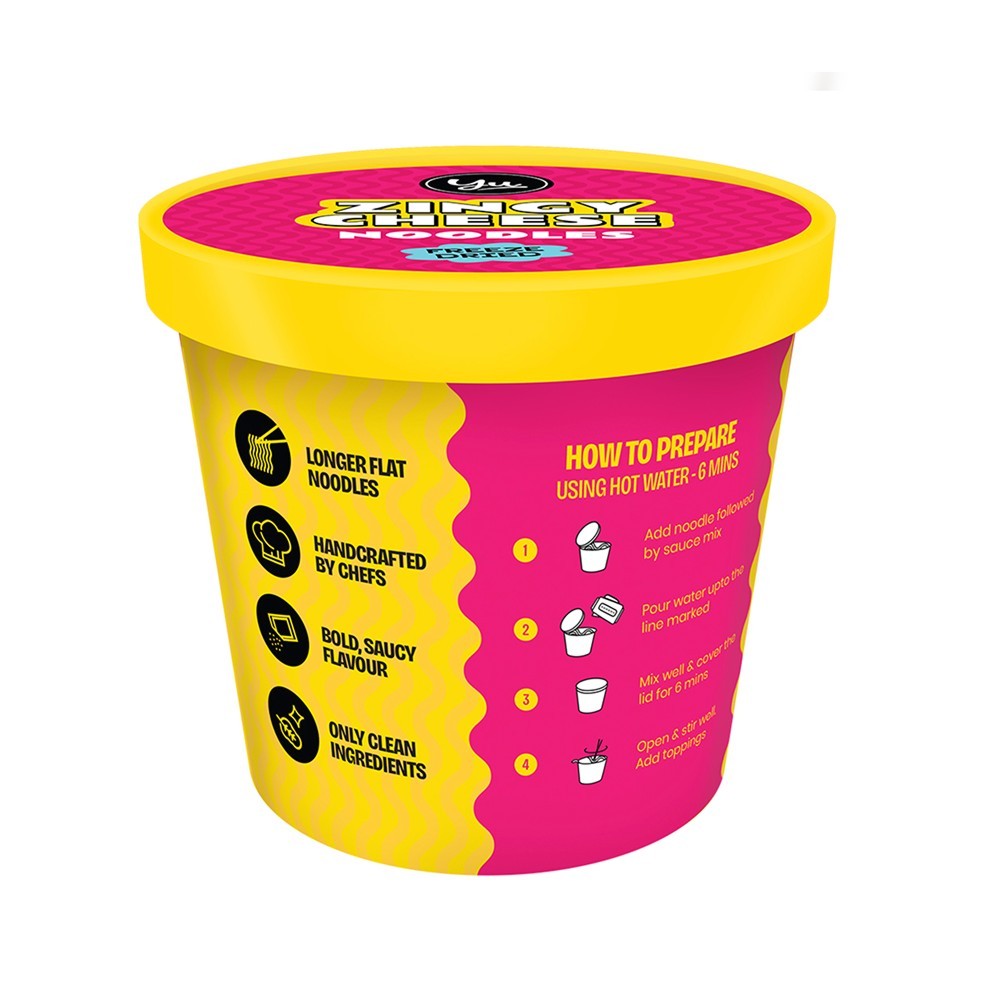Yu Zingy Cheese Instant Cup Noodles