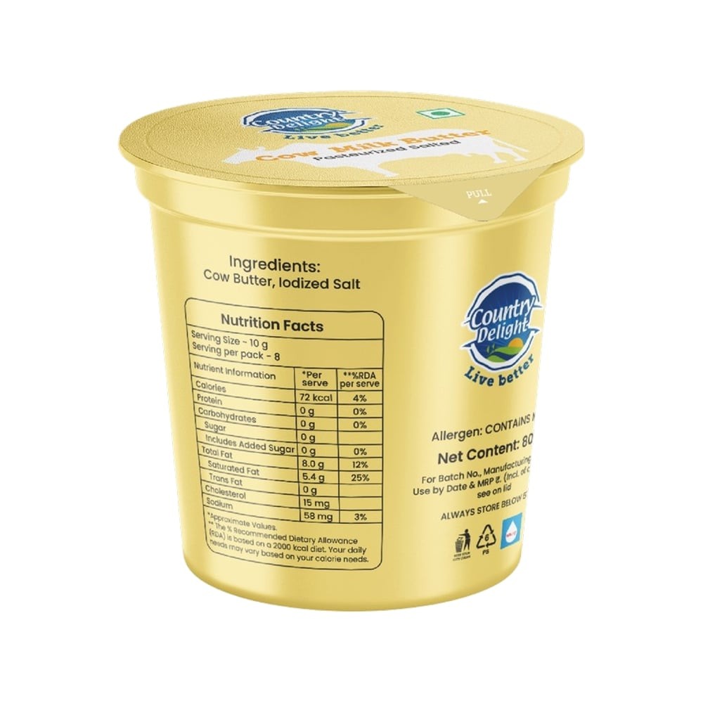 Country Delight Cow Milk Salted Butter