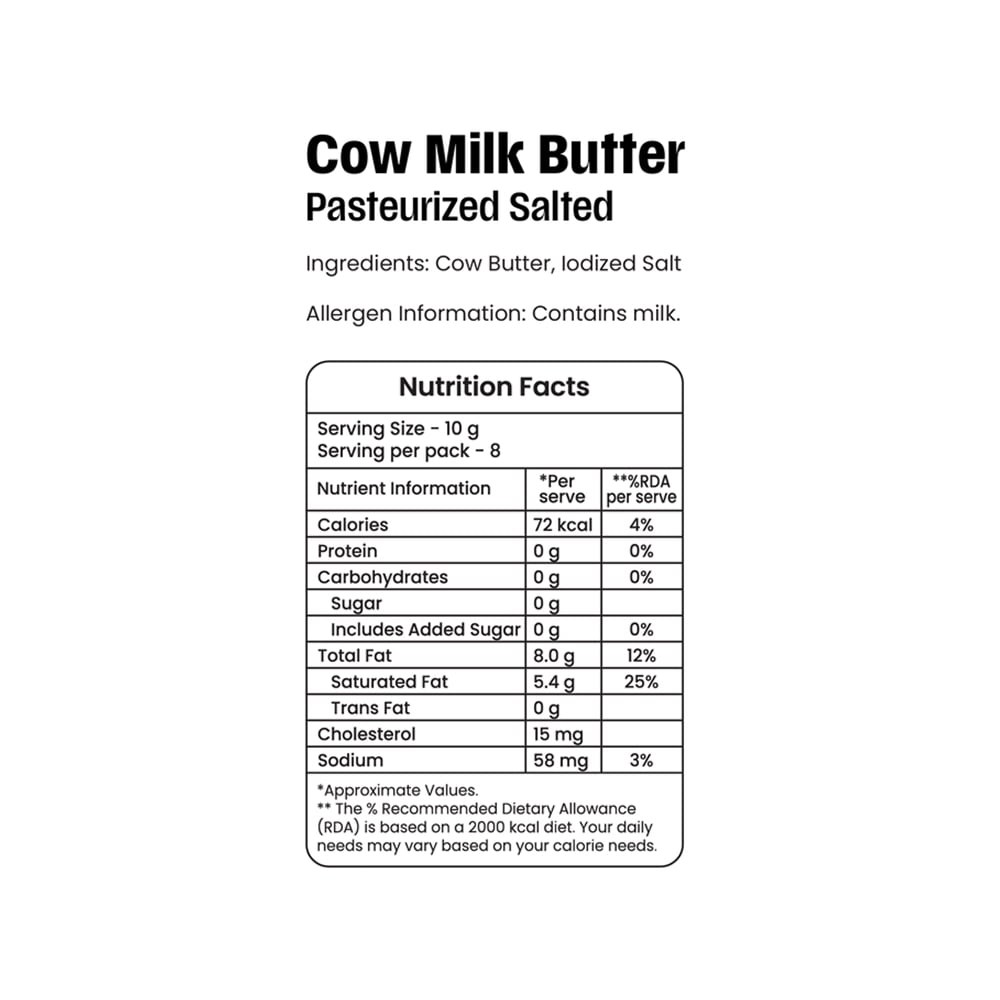 Country Delight Cow Milk Salted Butter
