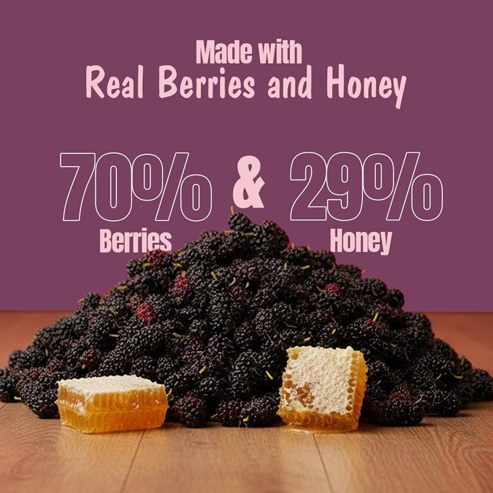 Eatopia Mulberry Honey Jam (No Refined Sugar)