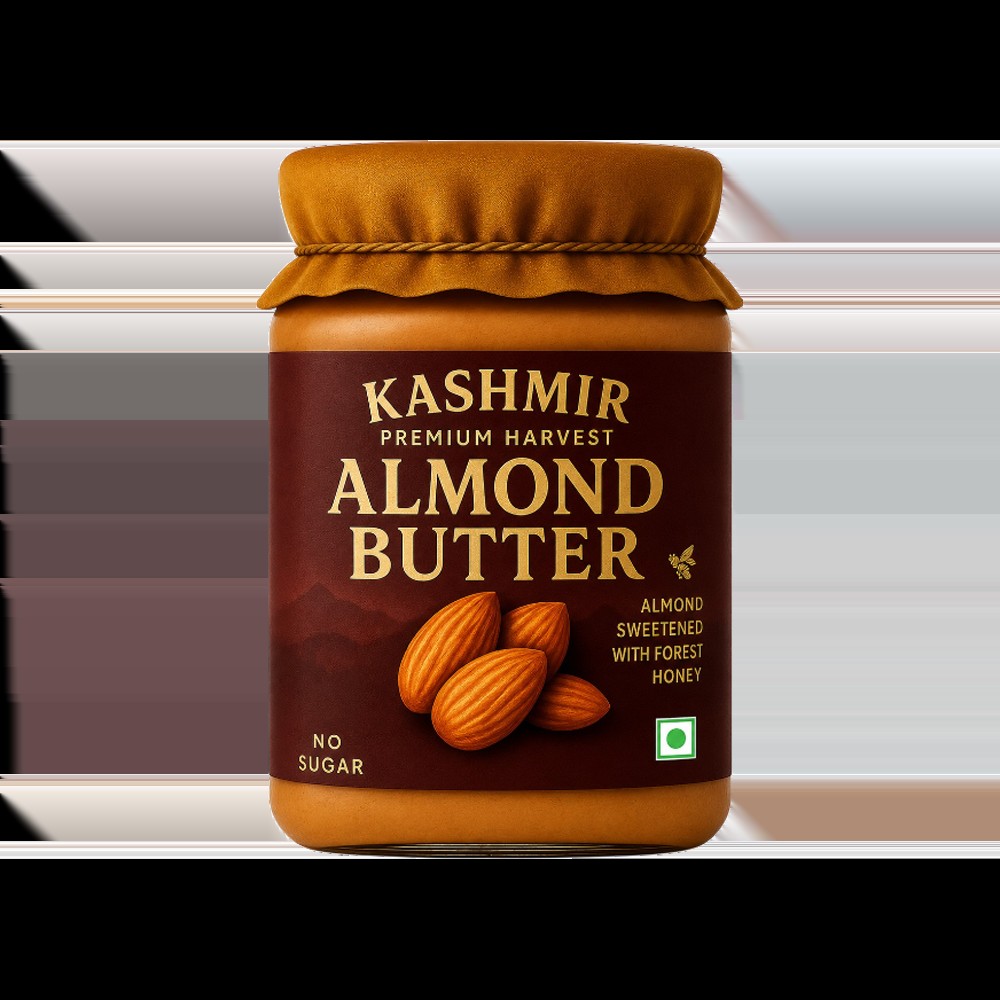 Kashmir Premium Harvest Crunchy Almond Butter