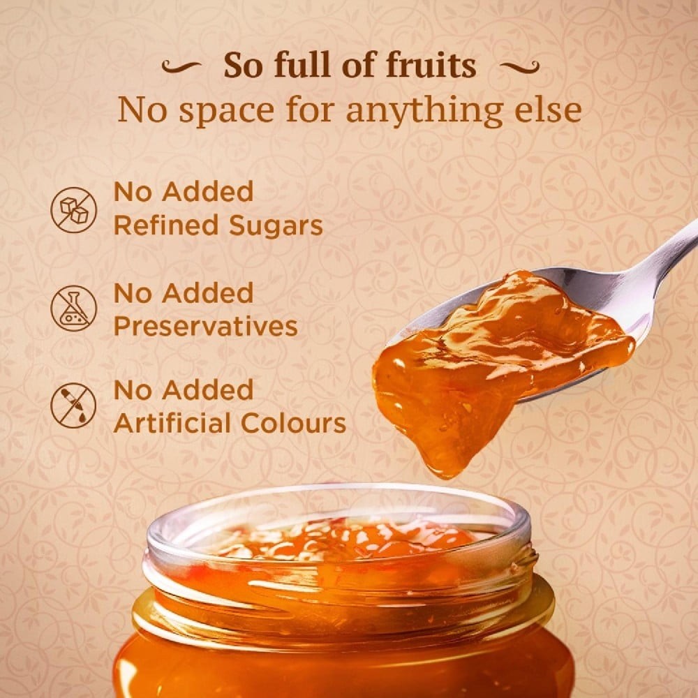 Kissan Apricot & Peach Jam Spread