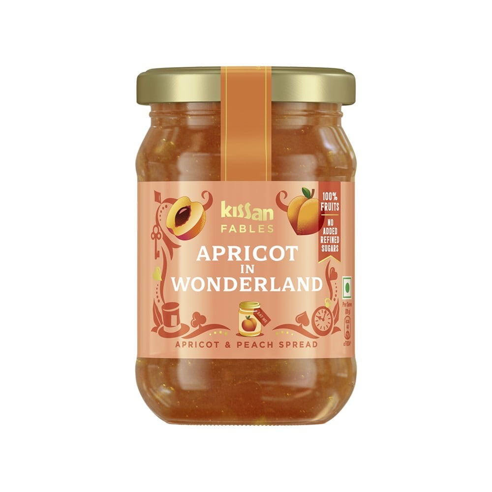 Kissan Apricot & Peach Jam Spread