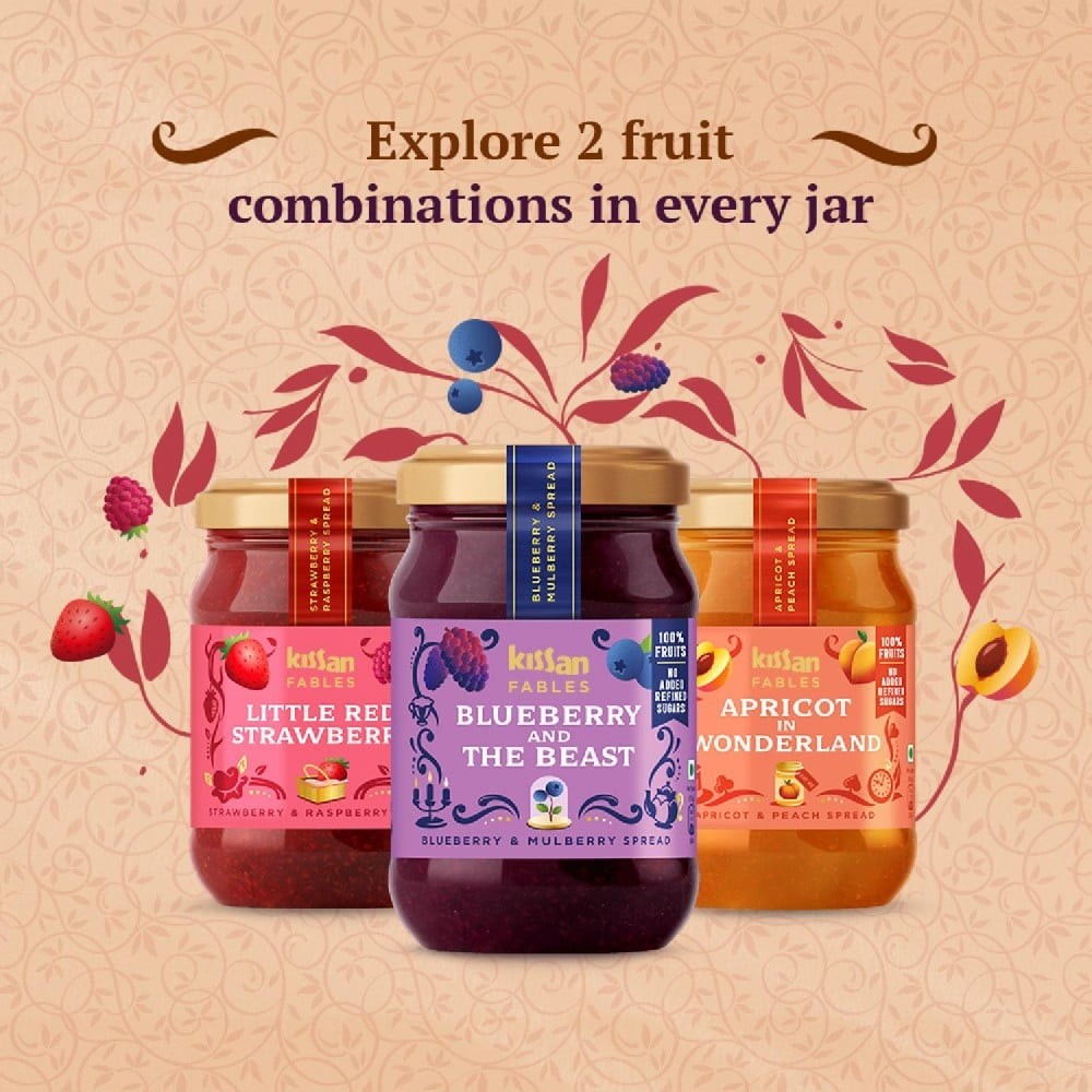 Kissan Blueberry & Mulberry Jam Spread