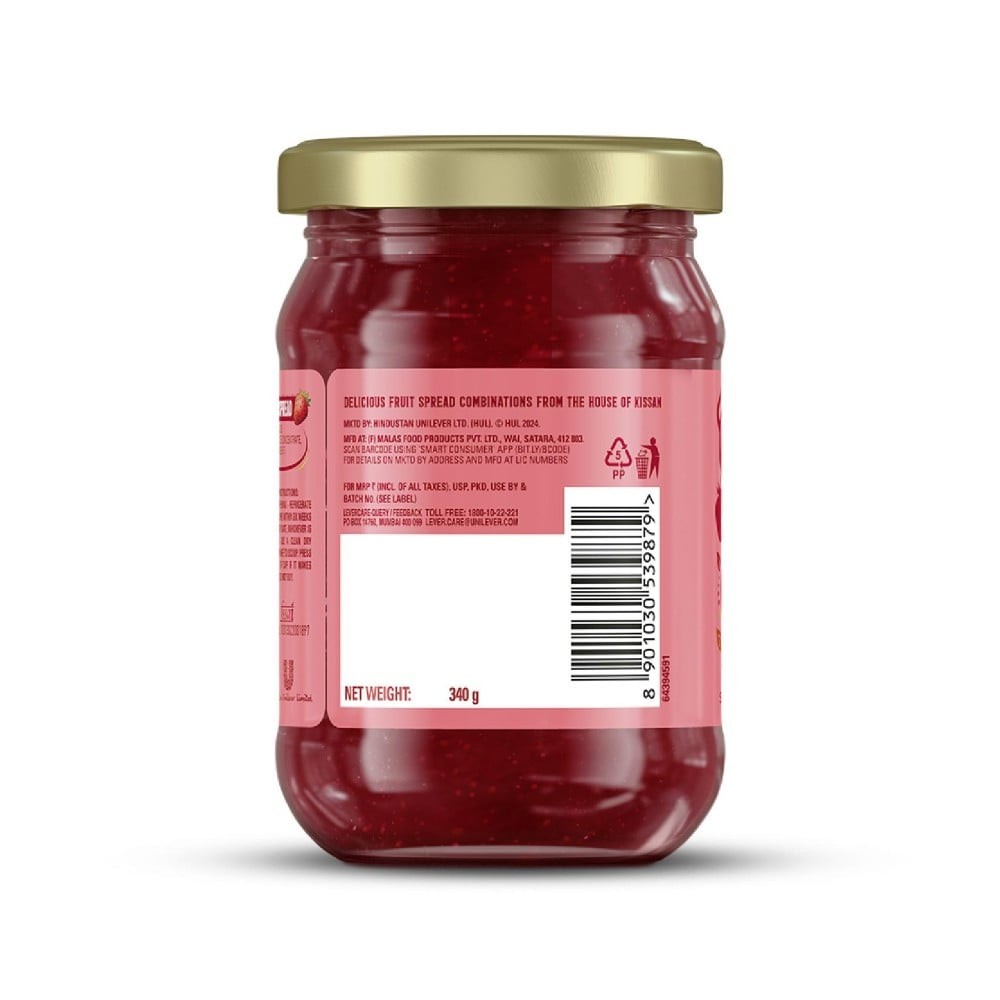 Kissan Strawberry & Raspberry Jam Spread