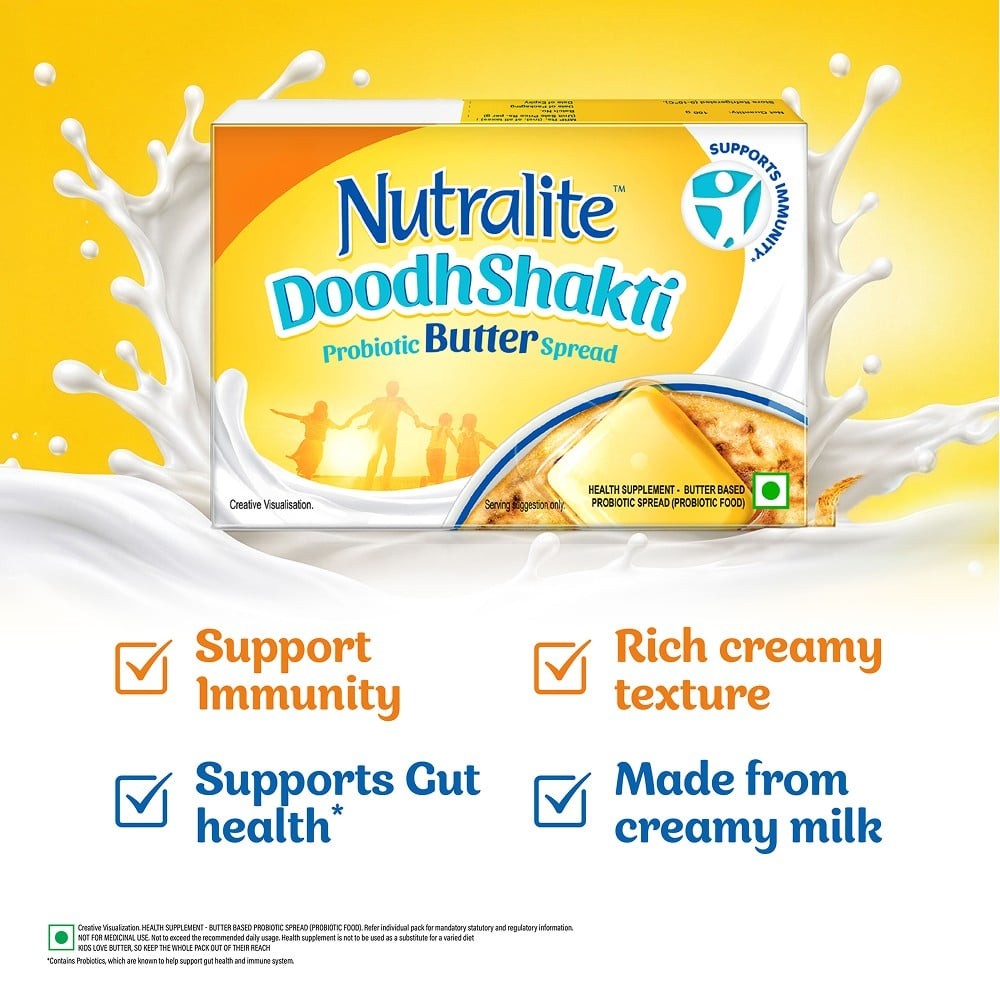 Nutralite DoodhShakti Probiotic Salted Butter (Tub)