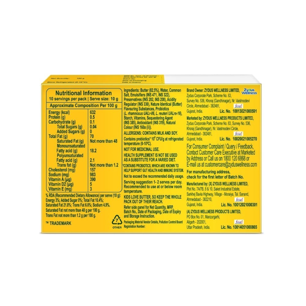 Nutralite DoodhShakti Probiotic Salted Butter
