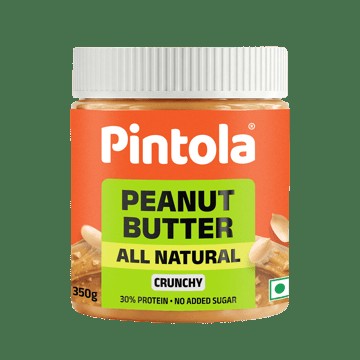 Pintola All Natural Crunchy Peanut Butter (Unsweetened)