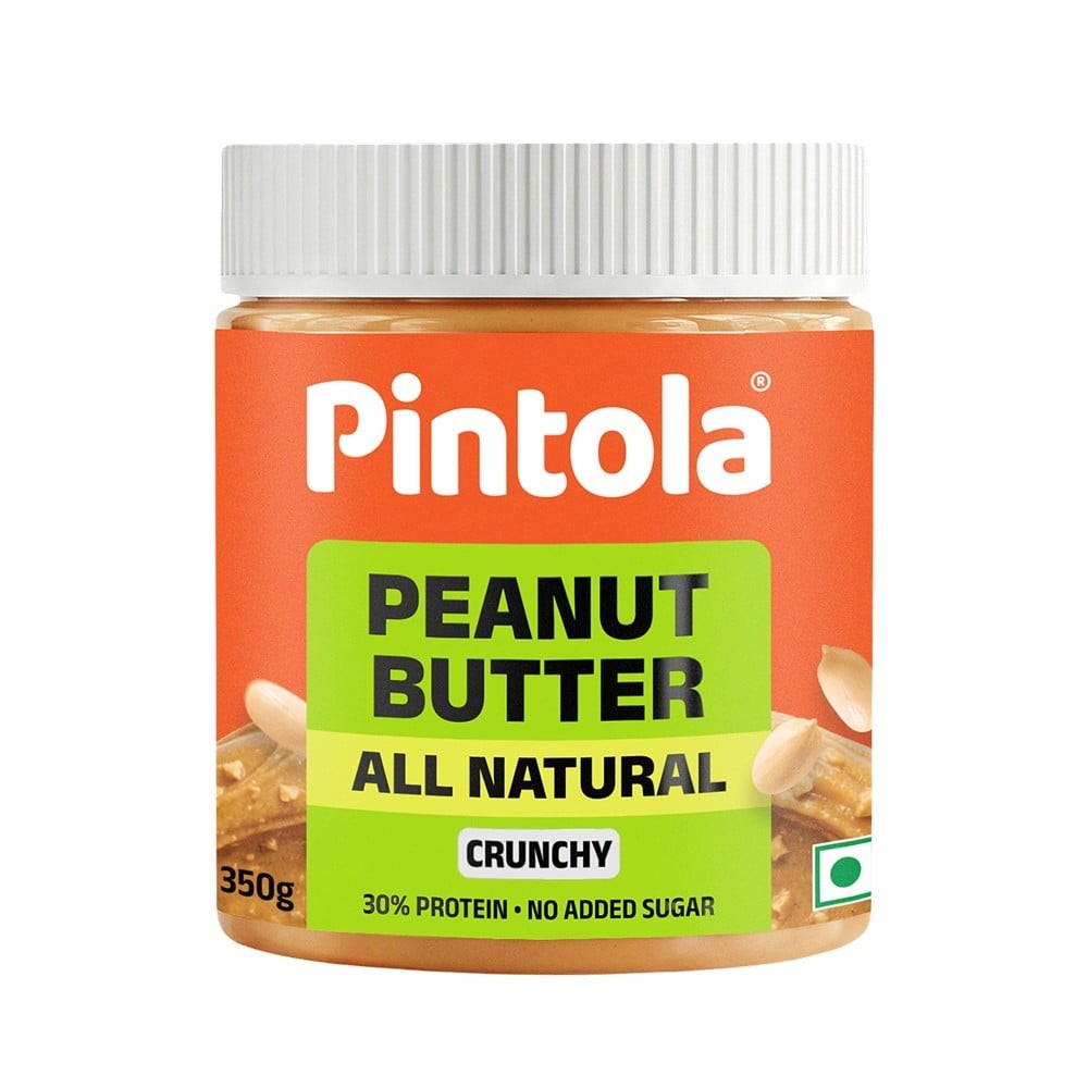 Pintola All Natural Crunchy Peanut Butter (Unsweetened)