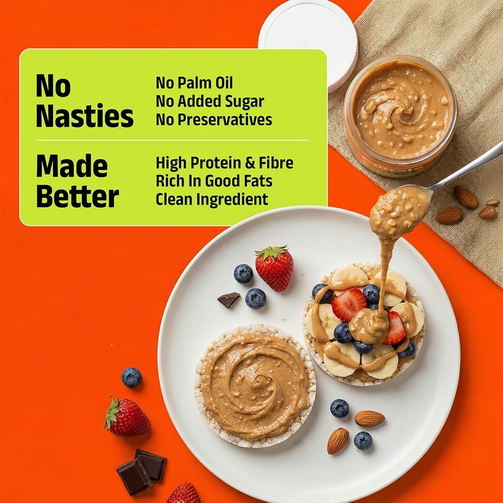 Pintola All Natural Crunchy Peanut Butter (Unsweetened)