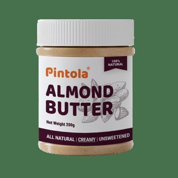 Pintola Unsweetened Creamy Almond Butter