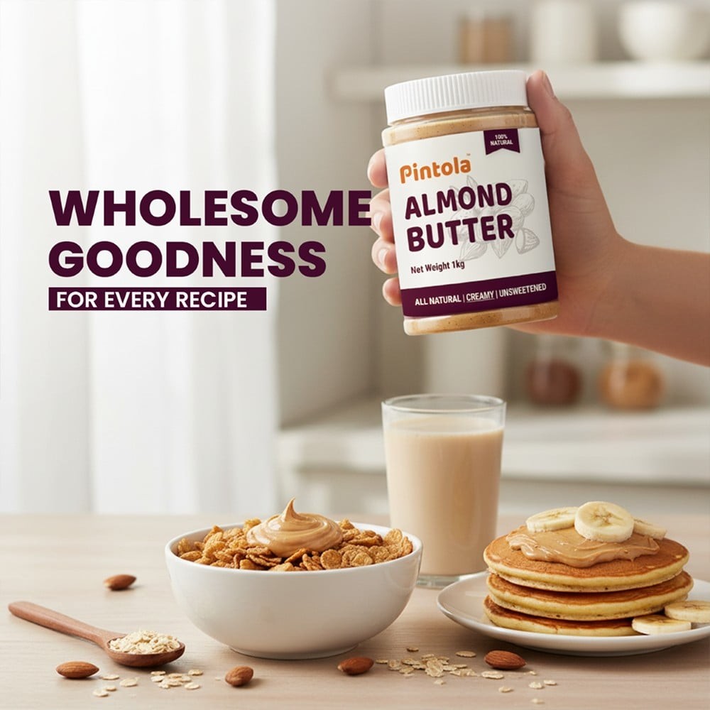Pintola Unsweetened Creamy Almond Butter
