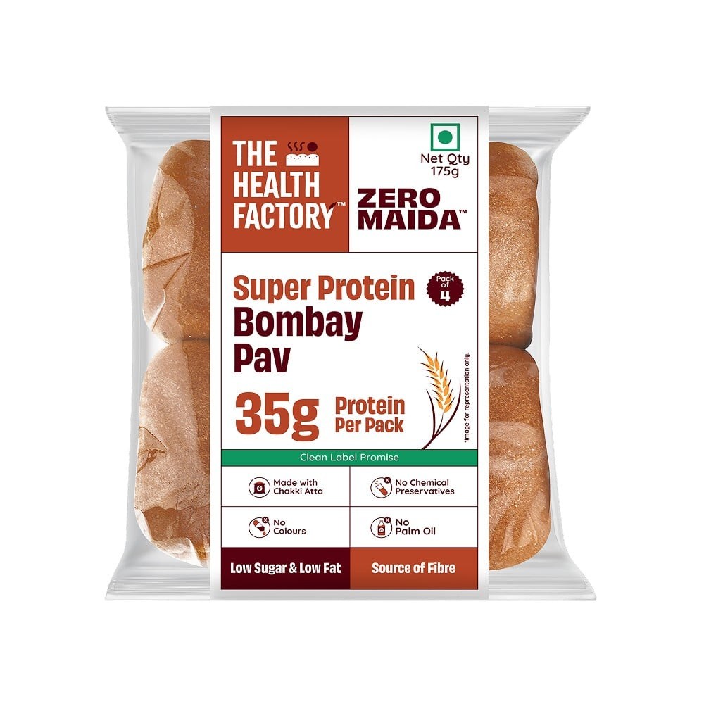 The Health Factory Zero Maida Protein Bombay Pav
